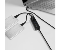 Axagon HUE-S2BP, 4x USB 5Gbps CHARGING hub, kabel USB-A 120cm, AC - 1353432 - zdjęcie 4